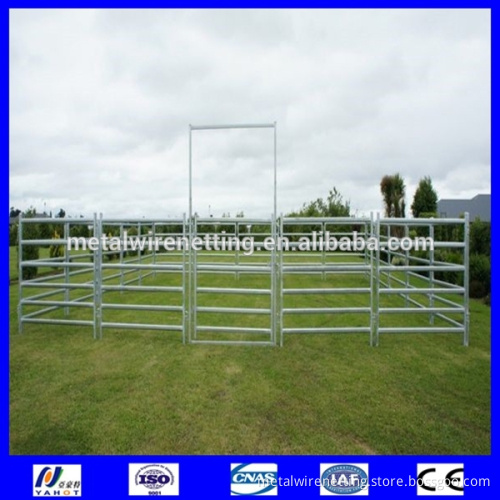 Alive Style and Livestock Product Type yard panel fence for yard panel fence for horse cattles Panel Rail